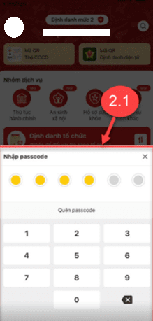 Định danh điện tử cho doanh nghiệp - Bước 3