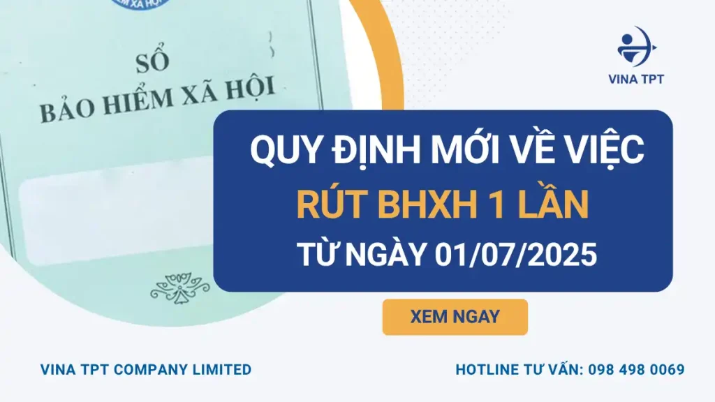 Quy định mới về việc rút bhxh 1 lần