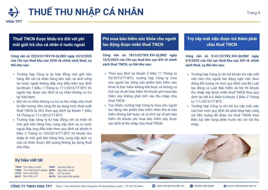 Thuế thu nhập cá nhân 5/2025 - 2