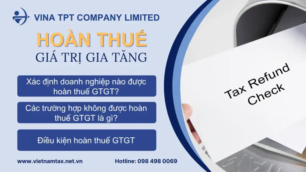 Điều kiện hoàn thuế GTGT