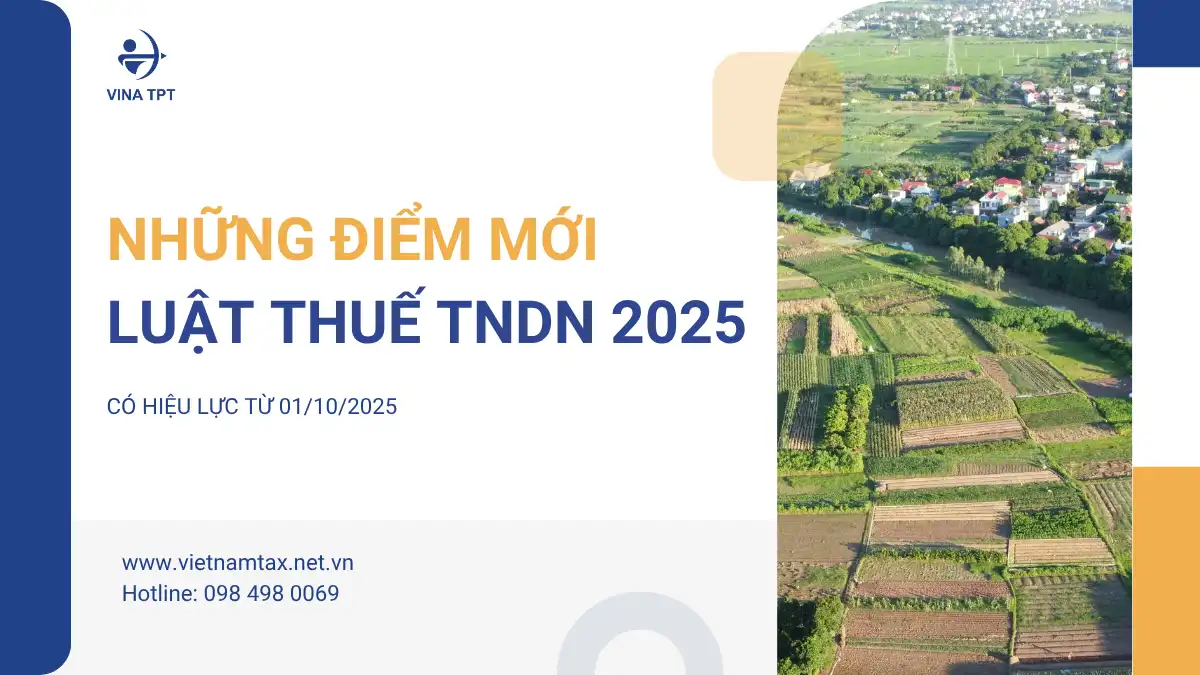 điểm mới thuế TNDN 2025 điểm mới thuế TNDN 2025